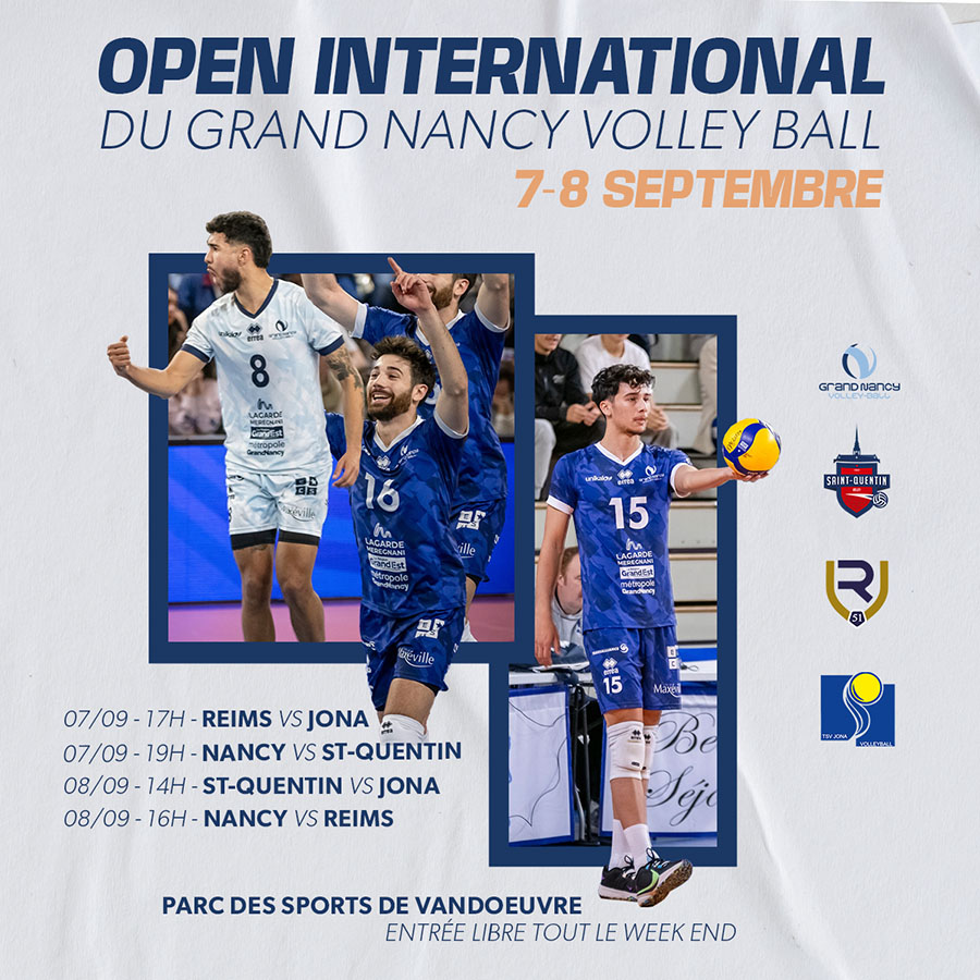 Le traditionnel Open International est de retour !