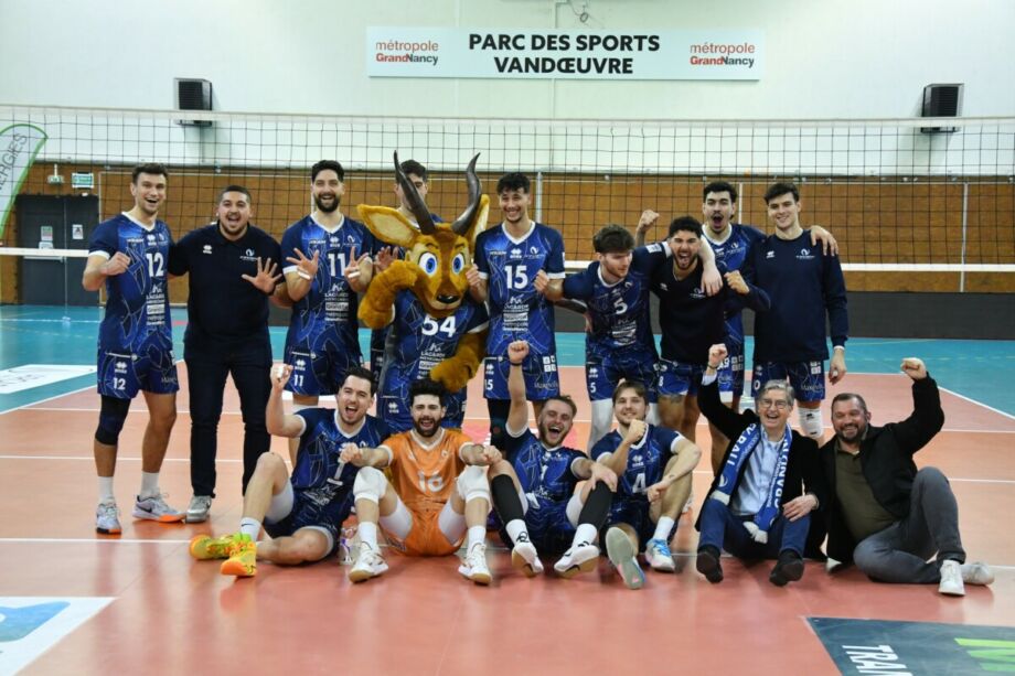 Le Grand Nancy Volley-Ball enchaîne une cinquième victoire consécutive !